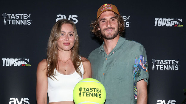 Паула Бадоса и Стефанос Циципас.