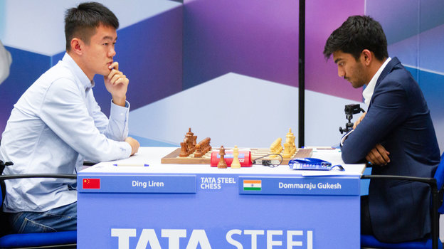 Дин Лижэнь и Гукеш Доммараджу. Шахматисты Дин Лижэнь и Гукеш Доммараджу