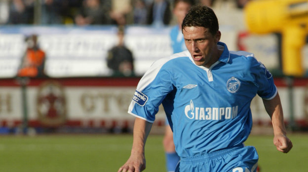 Даниэл Кирицэ в матче за «Зенит».