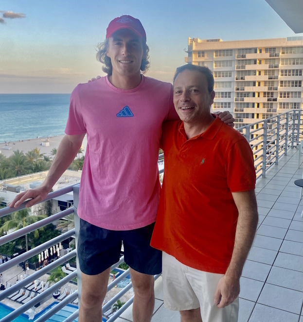 Стефанос Циципас и Игорь Рабинер.