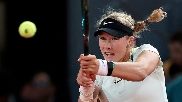 Мирра Андреева. Теннисистка Мирра Андреева.