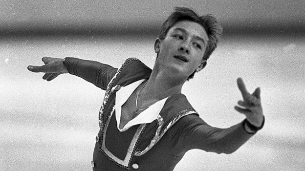 Евгений Плющенко в 1996 году. Фигурист Евгений Плющенко.