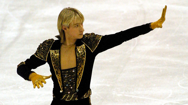 Евгений Плющенко в 2001 году.