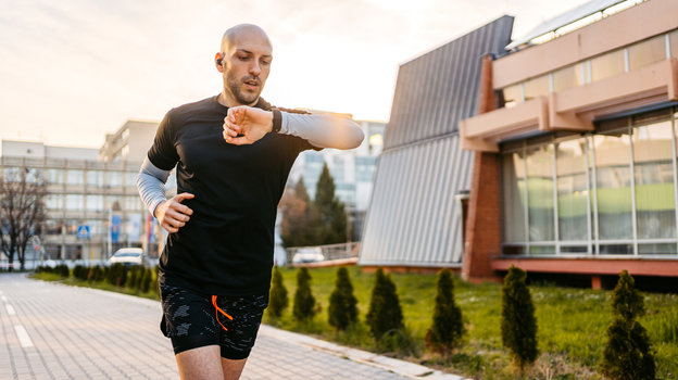 Как отказаться от алкоголя. Мужчина бегун.