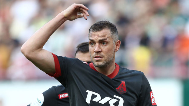 Артем Дзюба. Футболист «Локомотива» Артем Дзюба