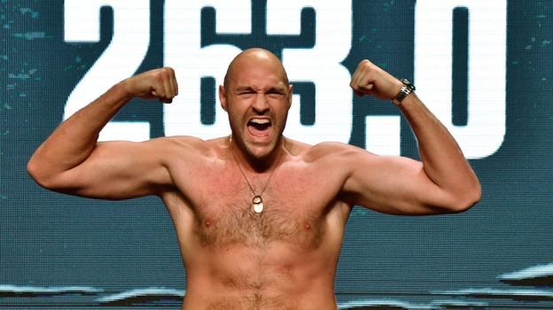 Тайсон Фьюри. Боксер Тайсон Фьюри.