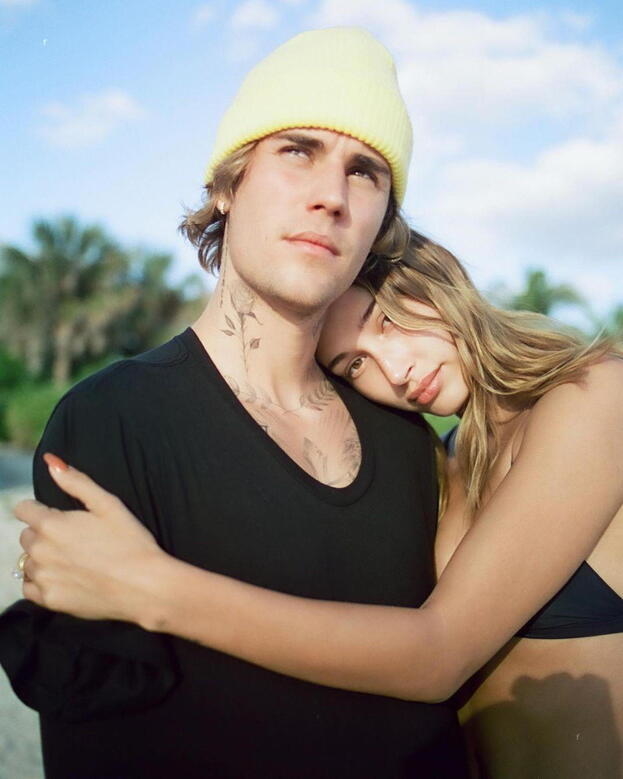 Джастин и Хейли Бибер.