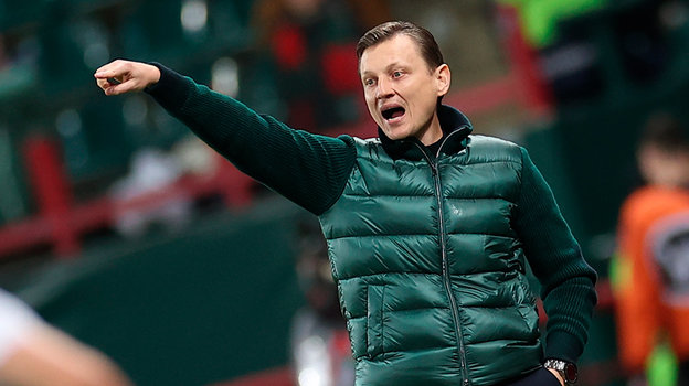 Михаил Галактионов. Главный тренер «Локомотива» Михаил Галактионов.