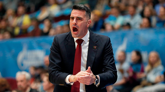 Андреас Пистиолис. Главный тренер ПБК ЦСКА Андреас Пистиолис.