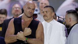 Боксеры Тайсон Фьюри и Александр Усик.