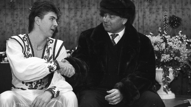 Алексей Ягудин и Алексей Мишин.