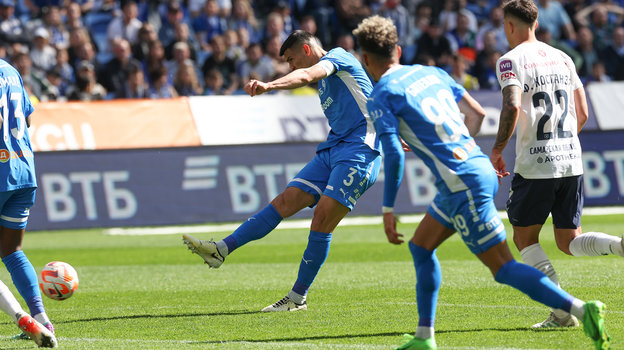 Второй гол Фабиана Бальбуэна в матче против «Крыльев Советов». Второй гол Фабиана Бальбуэна в матче против «Крыльев Советов»