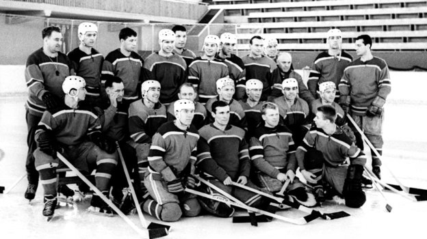Хоккеисты сборной СССР в 1964 году. Хоккеисты сборной СССР в 1964 году