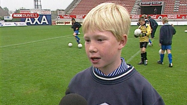 Кевин де Брейне в детстве.