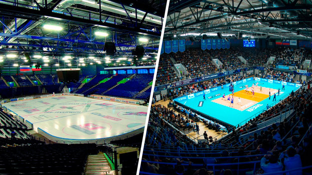 ЛДС «Татнефть Арена», Центр волейбола.