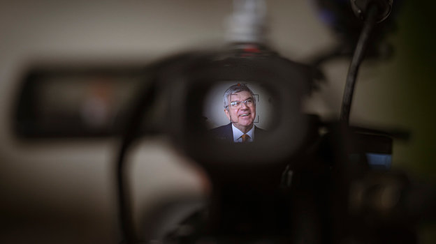 Томас Бах. Глава Международного олимпийского комитета (МОК) Томас Бах.