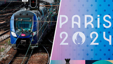 Французские железнодорожники устроили забастовку перед Олимпиадой-2024 в Париже.