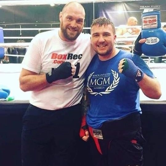 Тайсон Фьюри и Шон Тернер.