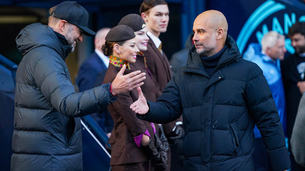 Юрген Клопп и Хосеп Гвардиола. Юрген Клопп и Хосеп Гвардиола