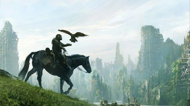 Кадр из фильма «Планета обезьян: Новое царство»