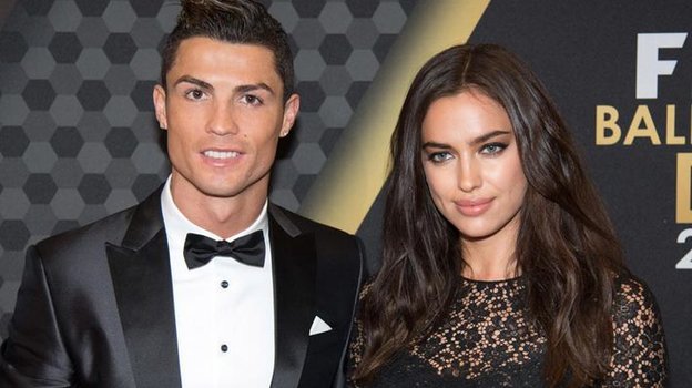 Криштиану Роналду и Ирина Шейк.