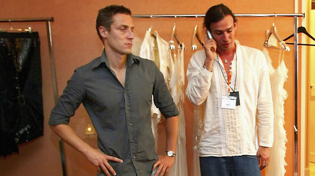 Жан-Батист Иера (слева). Жан-Батист Иера (слева) в 2003 году