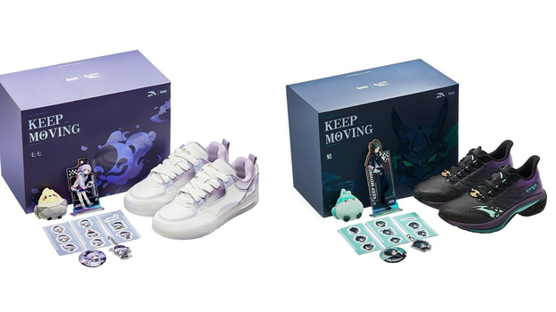 Кроссовки Genshin Impact.