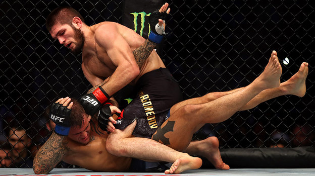 Бой Дастина Порье и Хабиба Нурмагомедова. Бой Дастина Порье и Хабиба Нурмагомедова.