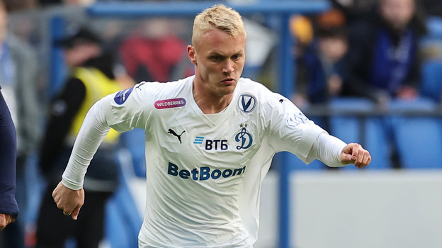 Константин Тюкавин. Футболист «Динамо» Константин Тюкавин