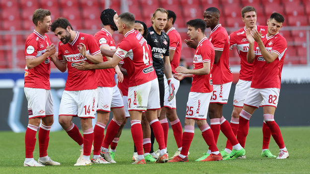 У футболистов «Спартака» - лучшая оборона в 2024 году. Футболисты «Спартака»