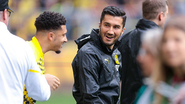 Джейдон Санчо и Нури Шахин.