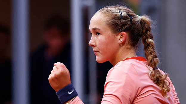 Мирра Андреева. Теннисистка Мирра Андреева.