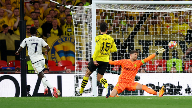 Гол Винисиуса в финале Лиги чемпионов «Боруссия» — «Реал».