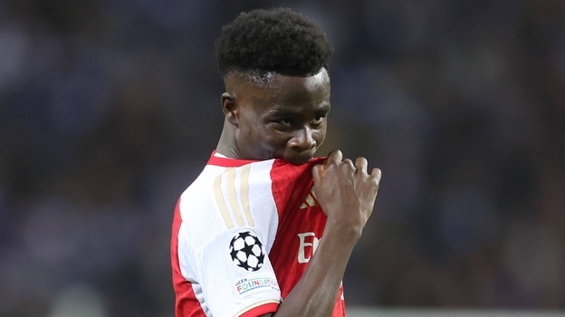 Букайо Сака в «Арсенале».