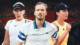 Медведев в четырех сетах проиграл де Минауру, Мирра Андреева победила Грачеву. Девятый день «Ролан Гаррос»