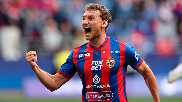 Федор Чалов. Футболист ЦСКА Федор Чалов.