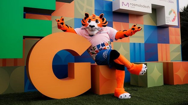 Талисман Всемирных Игр Дружбы.