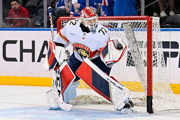 Сергей Бобровский. Голкипер «Флориды» Сергей Бобровский.