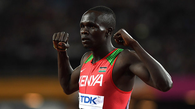 Дэвид Бетт. Кенийский бегун Дэвид Бетт.