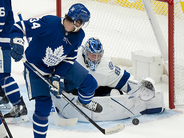 Андрей Василевский. Голкипер «Тампы-Бэй» Андрей Василевский.