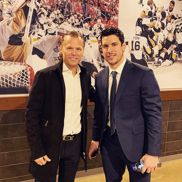 Максим Иванов и Сидни Кросби.