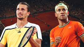 Зверев обыграл Рууда, Алькарас победил Синнера в пяти сетах. Онлайн-трансляция полуфиналов «Ролан Гаррос»