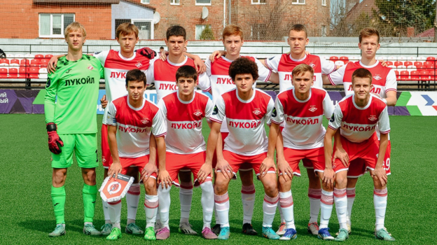 Игроки «Спартака», который выступает в ЮФЛ-2. Игроки «Спартака», который выступает в ЮФЛ-2.