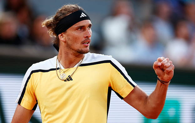 Александр Зверев. Немецкий теннисист Александр Зверев.