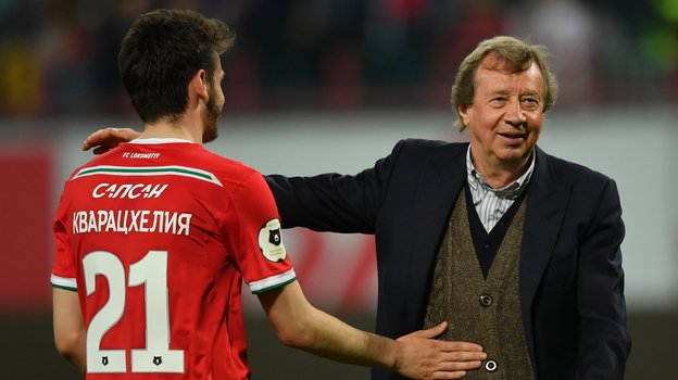 Хвича Кварацхелия и Юрий Семин. 2019 год.