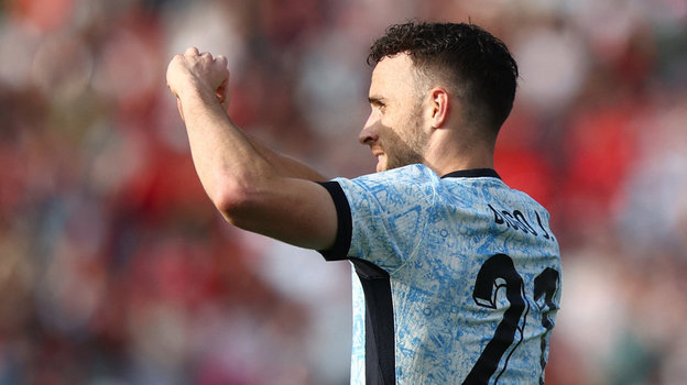 Диогу Жота сравнял счет.