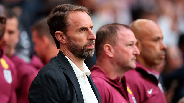 Гарет Саутгейт. Главный тренер сборной Англии Гарет Саутгейт.