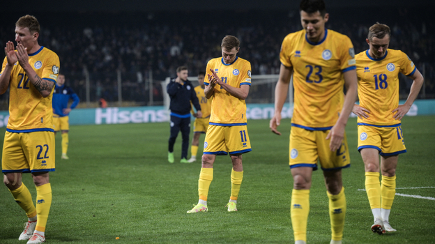 Сборная Казахстана.