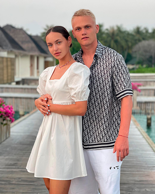 Алена и Константин Тюкавины.