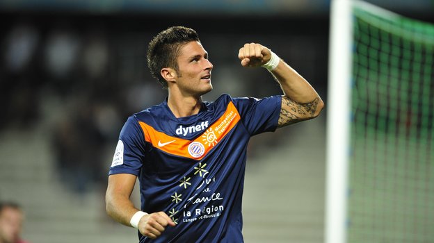 Оливье Жиру в «Монпелье». 2011 год.